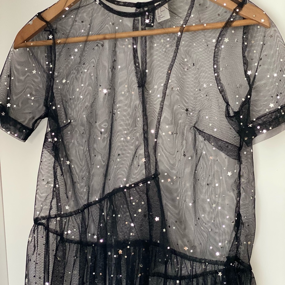 Blouse Mesh See through